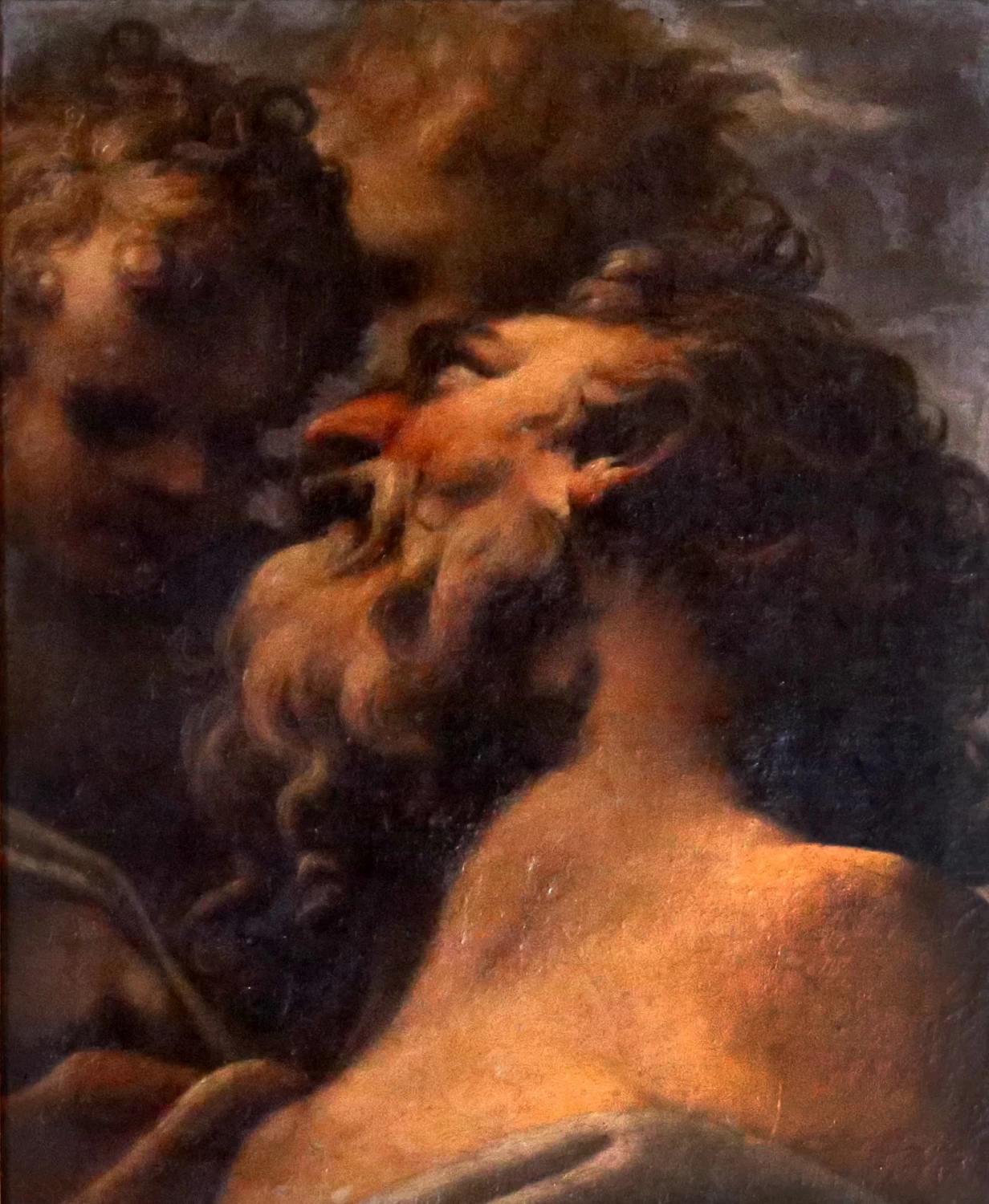 Un profeta e due angeli - Galleria Borghese, Roma, attribuito